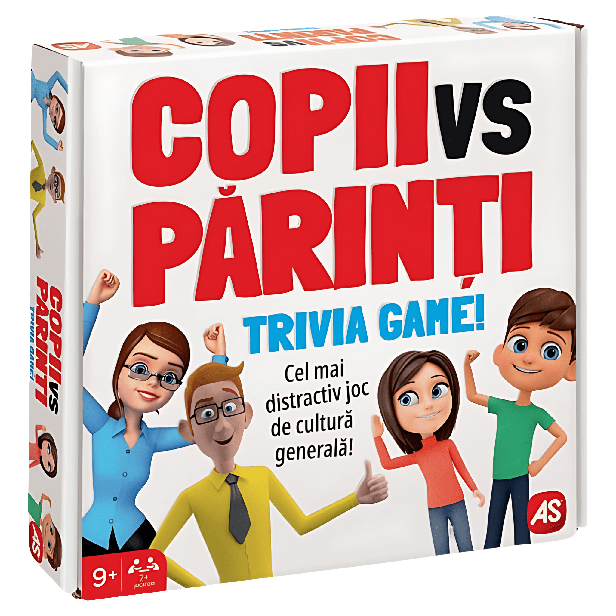 Joc de societate AS Games, copii vs parinti