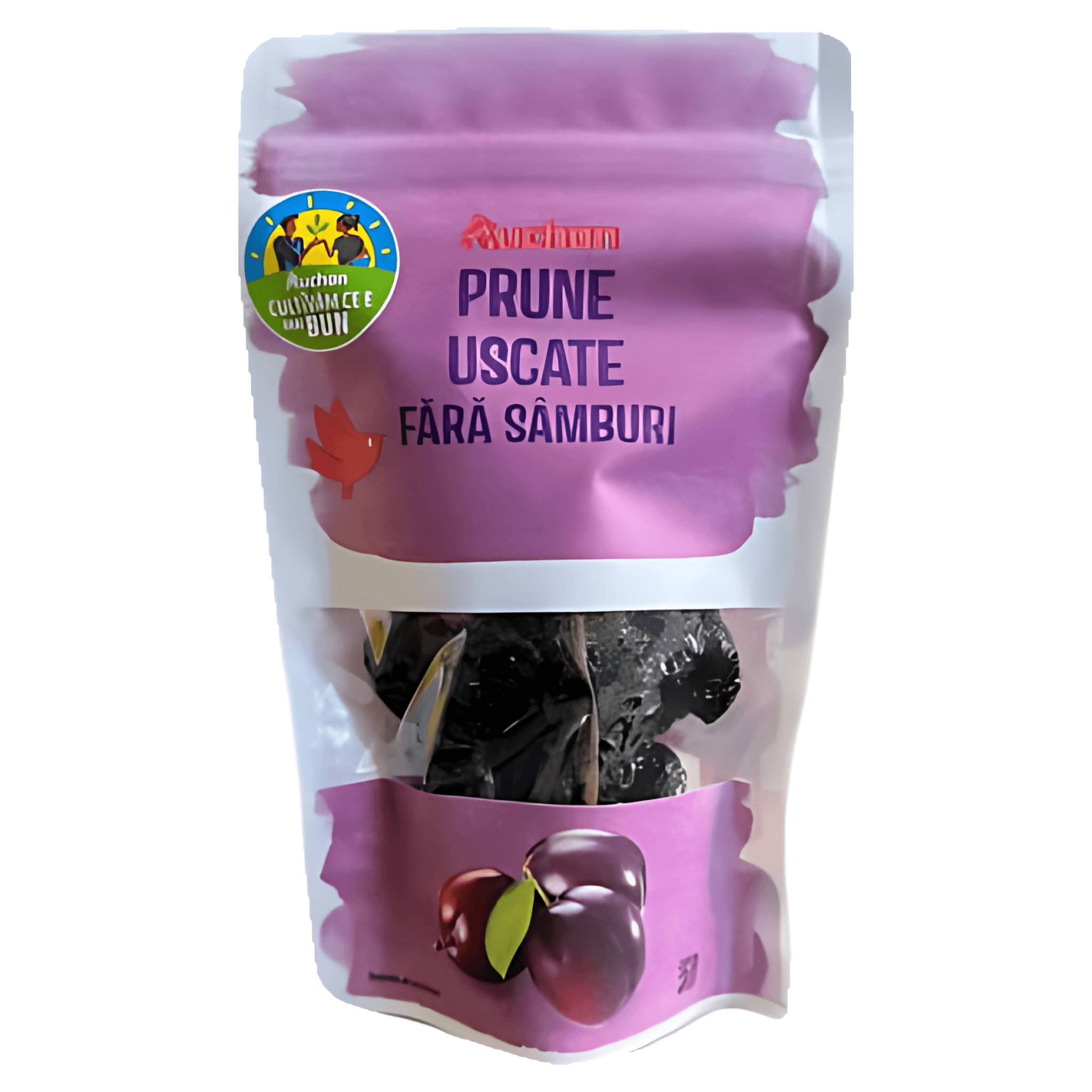 Prune uscate fara samburi Auchan, 200 g