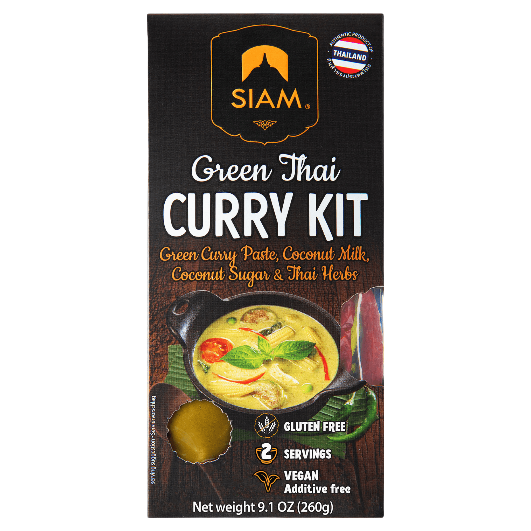 Kit pentru curry verde thailandez deSIAM, 260 g
