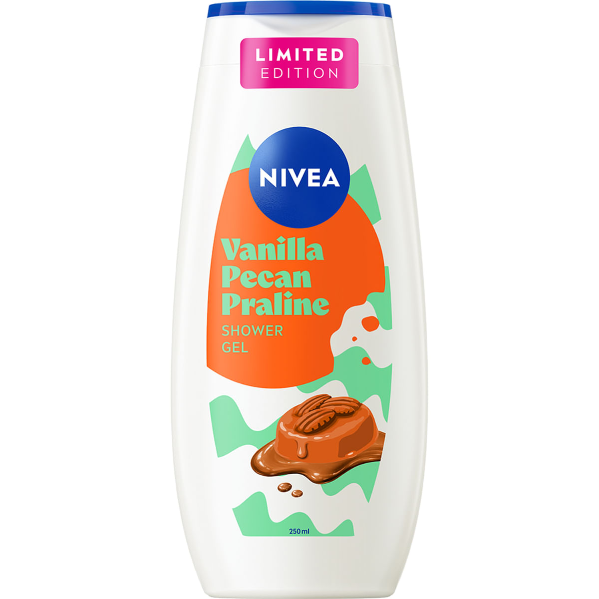 Gel de dus Nivea Vanilla Pecan Praline, 250 ml