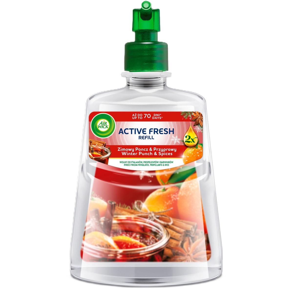 Rezerva odorizant automat Air Wick Naturmatic, parfumuri de iarna si condimente, 228 ml