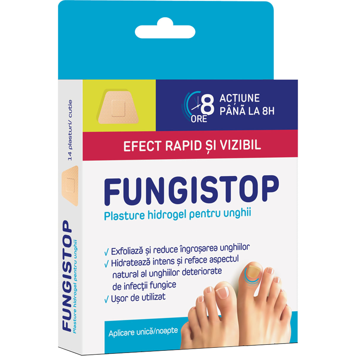 Plasturi antimicotici Fungistop Fiterman, 14 plasturi
