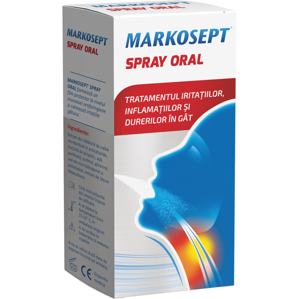 Supliment alimentar Fiterman Markosept Spray Oral, 20 ml