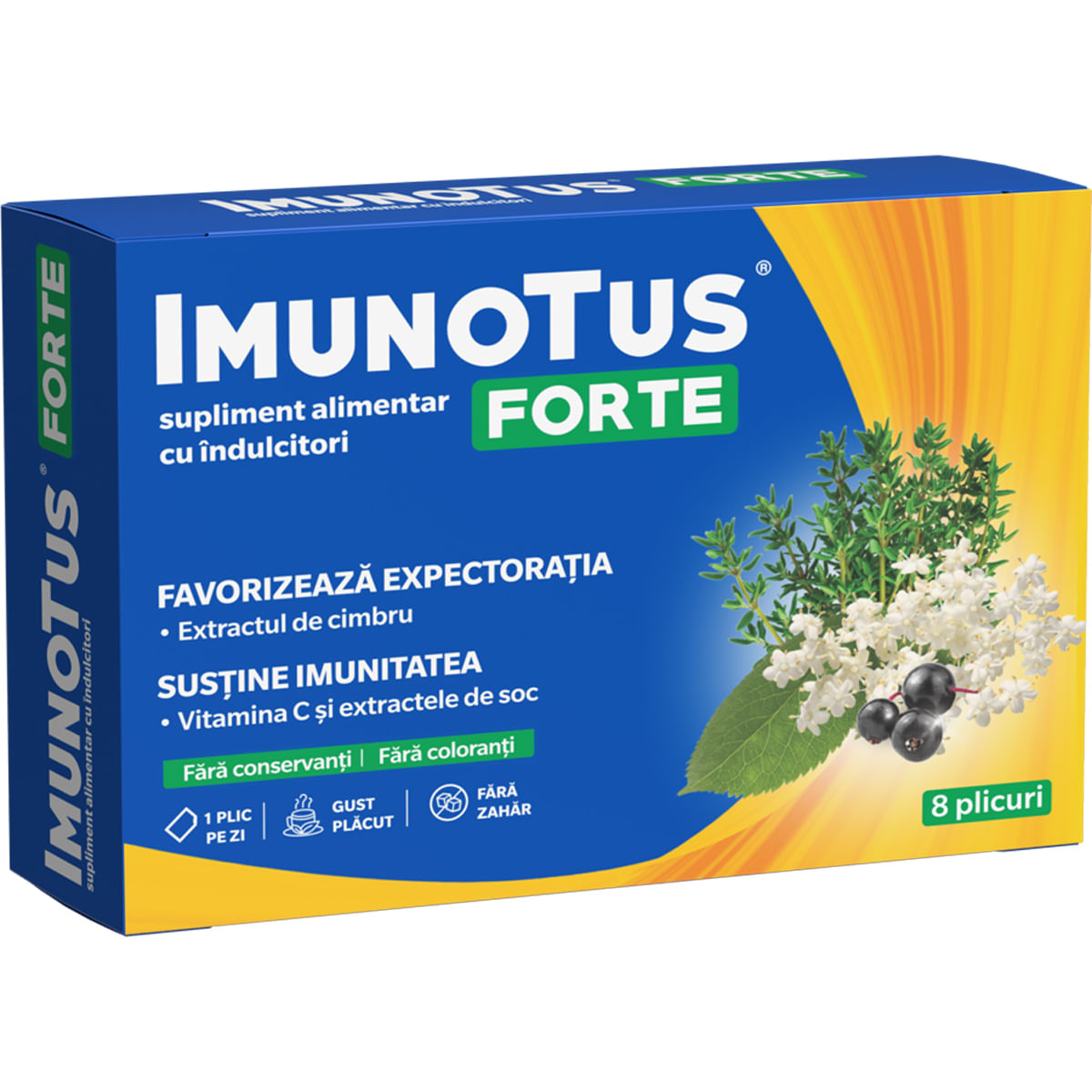 Plicuri Imunotus Forte Fiterman, 8 plicuri