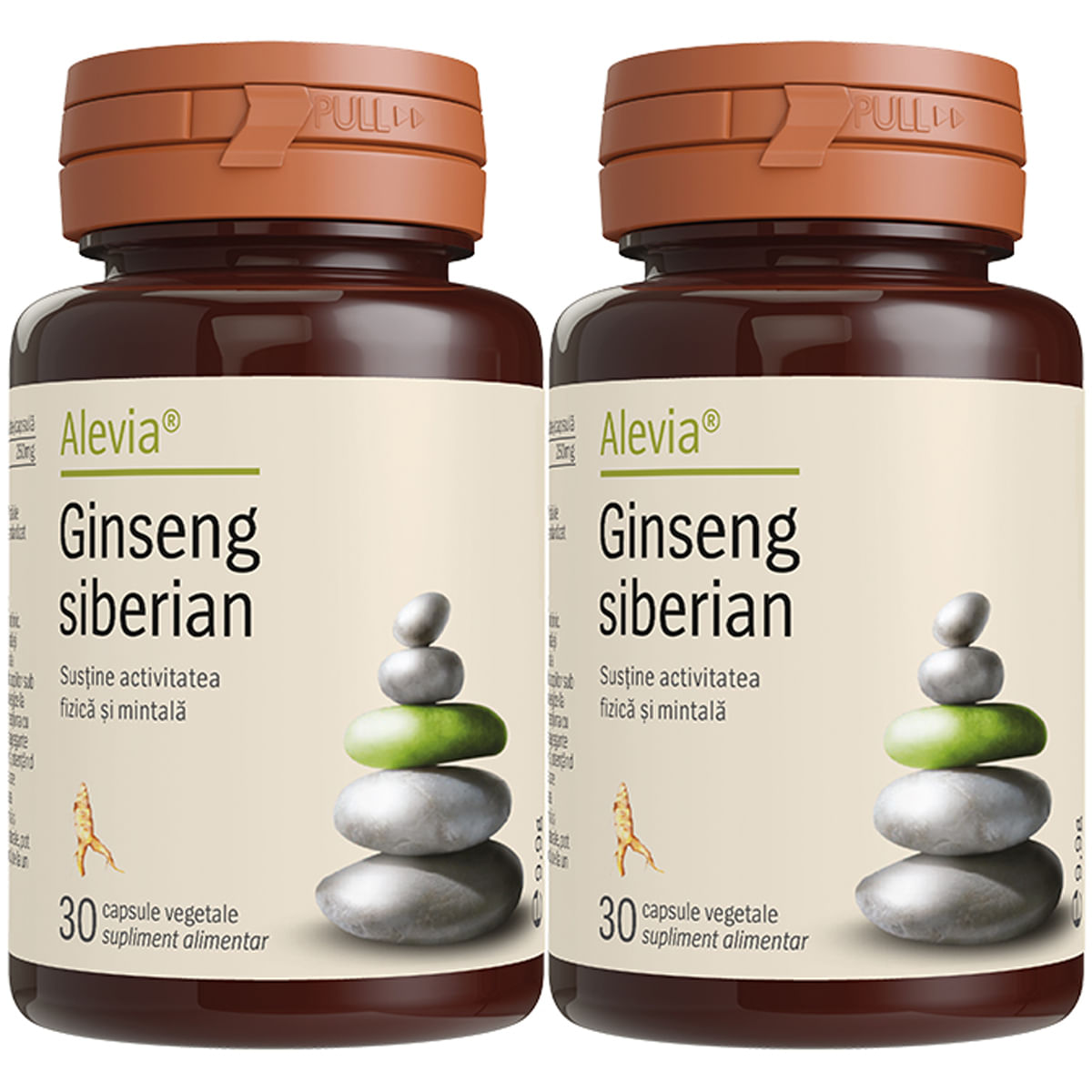 Ginseng siberian Alevia, 60 capsule vegetale
