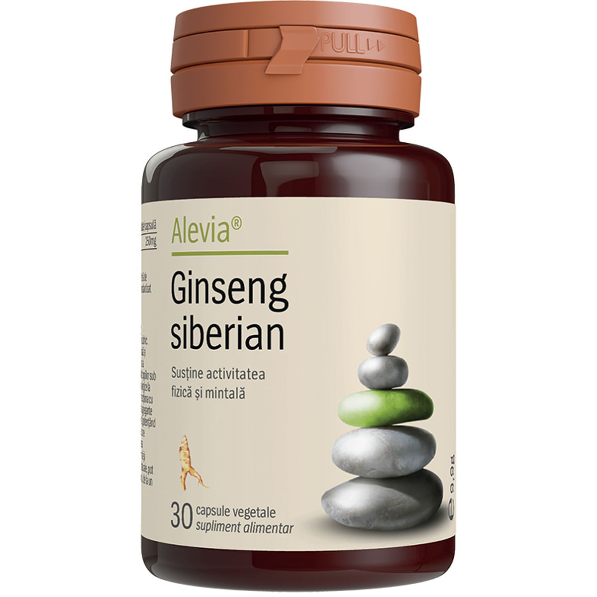 Ginseng siberian Alevia, 30 capsule vegetale